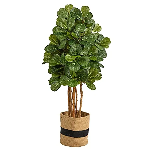 Artisan Artificial Fiddle Leaf Fig Tree 5ft image 2