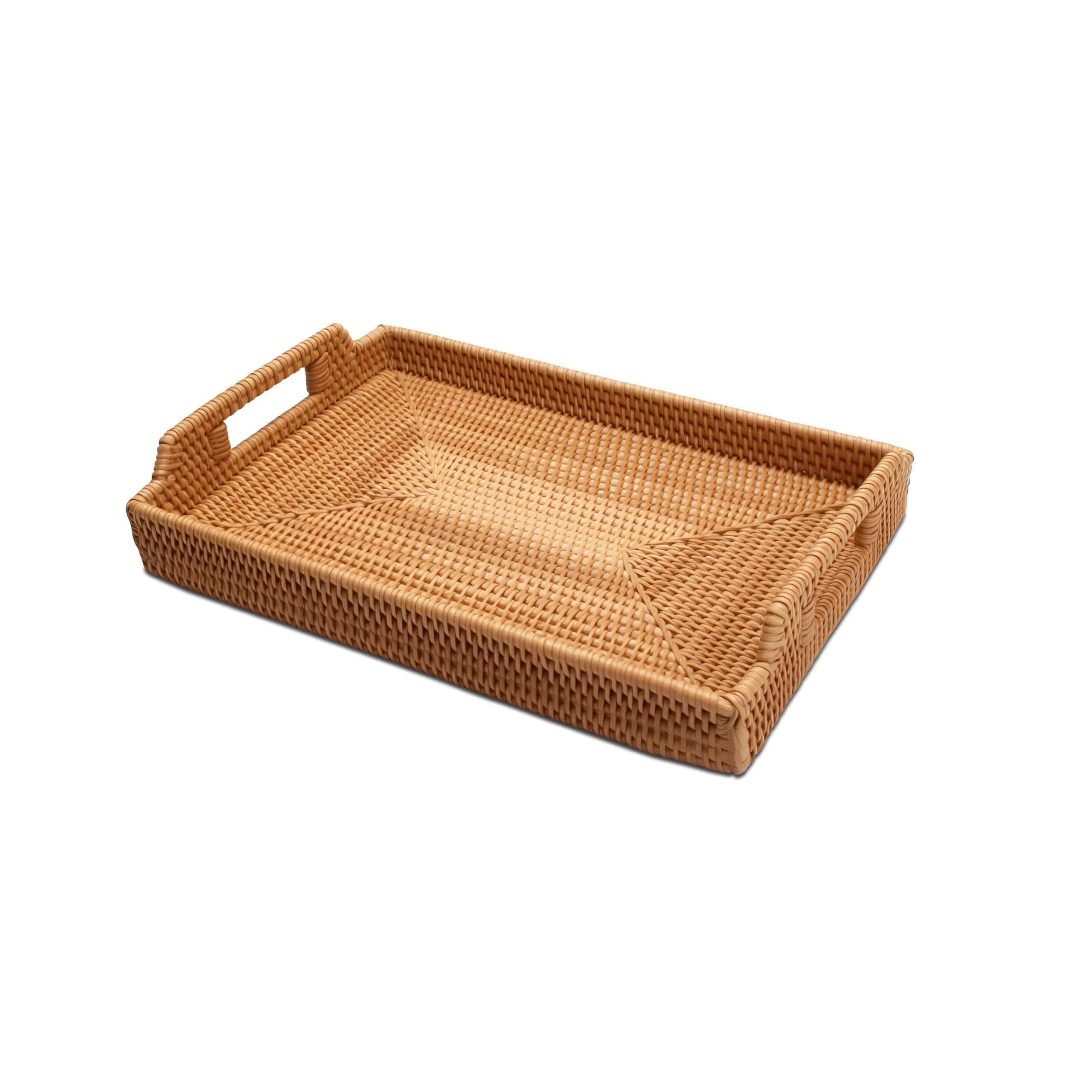 CANVAS Home Woven Rattan Serving Tray image 3