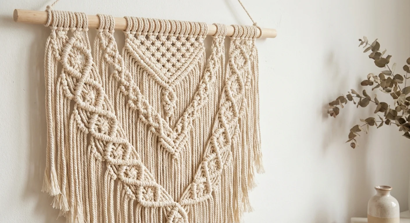 Etsy Studio Handmade Macramé Wall Hanging