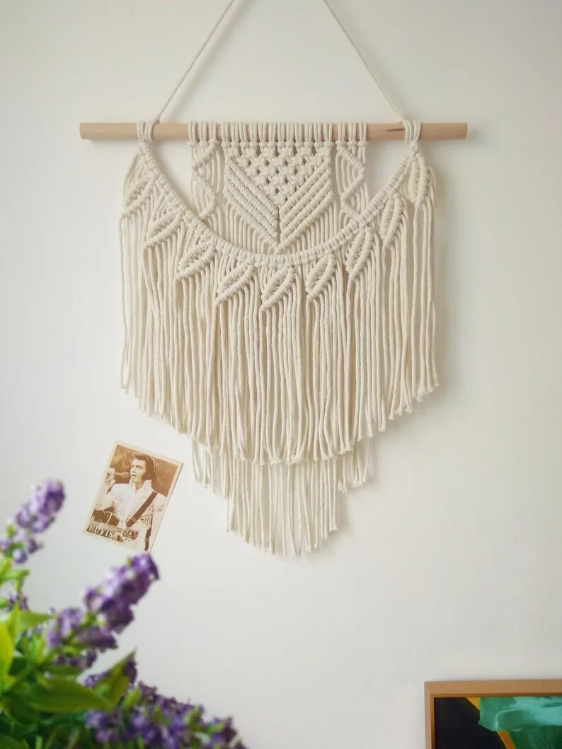 Etsy Studio Handmade Macramé Wall Hanging image 2