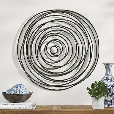 Grandin Road Metal Scroll Wall Decor