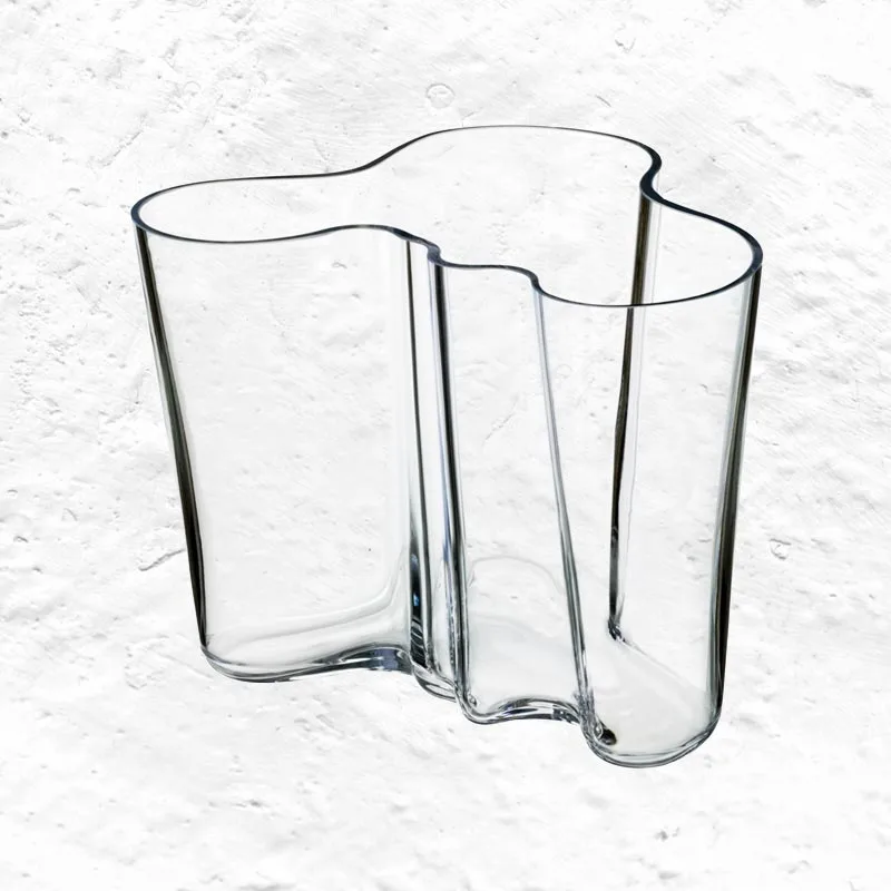 Iittala Aalto Vase 160mm Clear