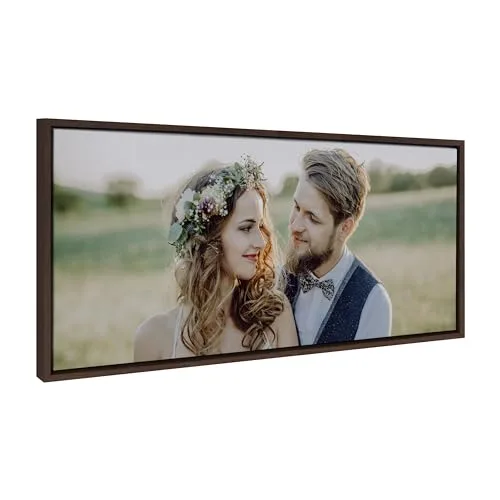 Kate and Laurel Sylvie Acacia Wood Gallery Frame Set image 3