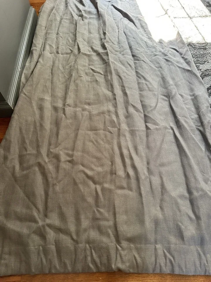 Restoration Hardware Belgian Linen Curtain Panel