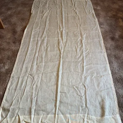 Restoration Hardware Belgian Linen Curtain Panel image 3