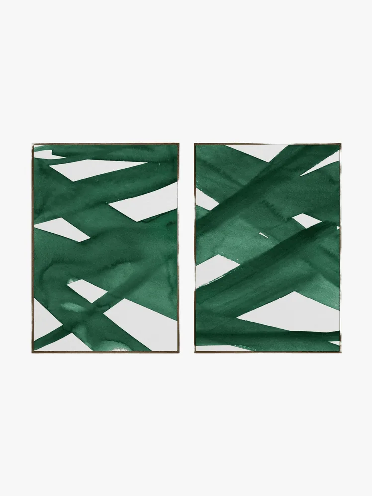 Society6 Abstract Botanical Wall Art Print image 2