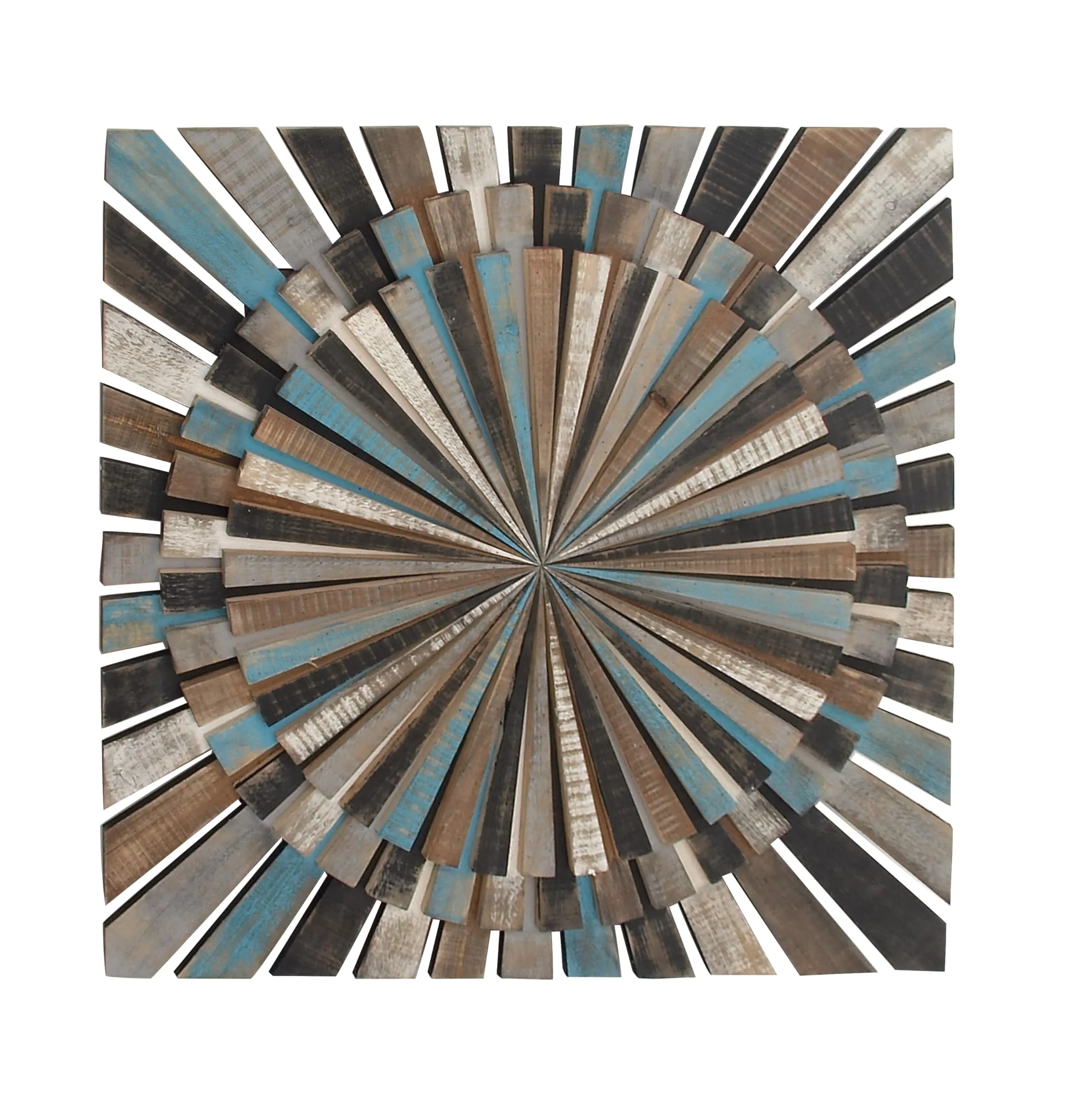 Stratton Home Decor Handcrafted Geometric Wall Art
