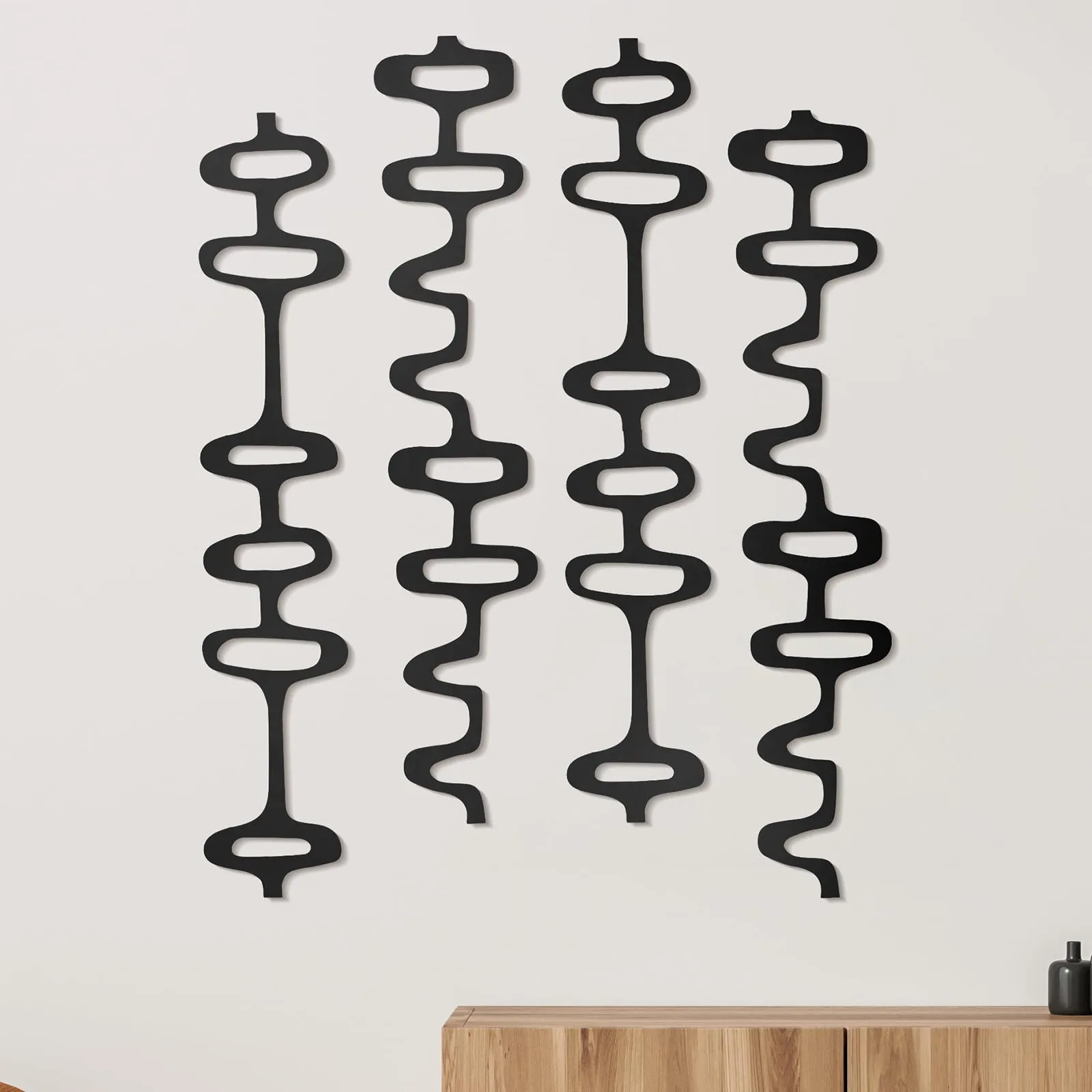 Stratton Home Decor Handcrafted Geometric Wall Art image 2